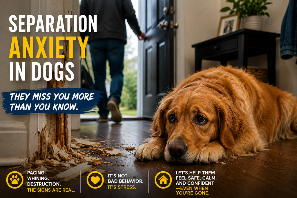Separation Anxiety In Dogs Guide | Calm Your Dog When Home Alone | Dog Training Digital Download | Puppy Anxiety Help | Dog Behavior Tips