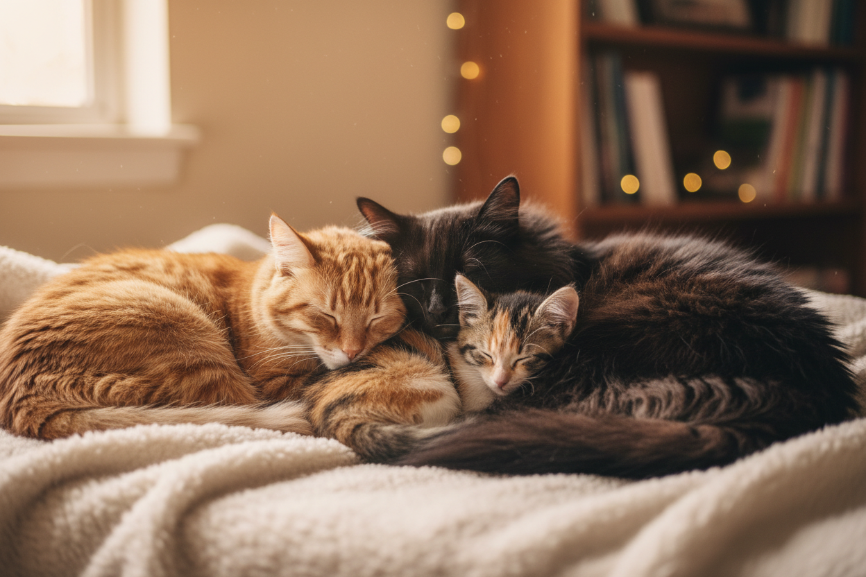 Multi-Cat Household Guide | Reducing Stress, Fighting & Territorial Problems Between Cats