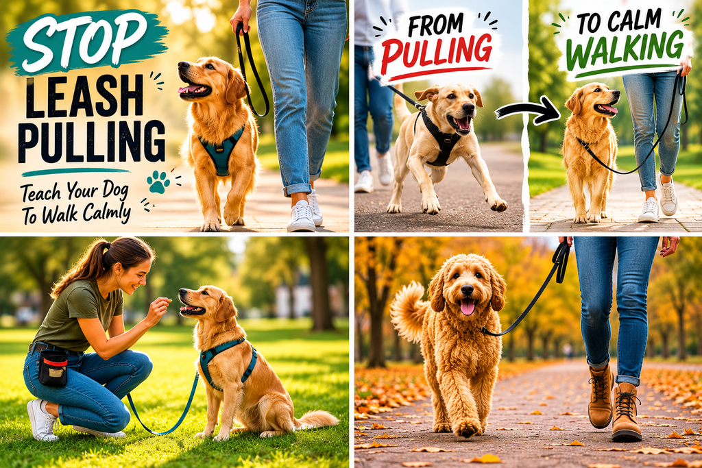 Stop Leash Pulling: Teach Your Dog To Walk Calmly