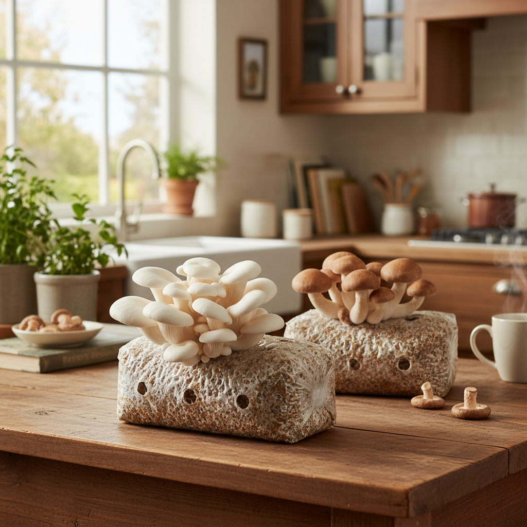 Grow Your Own Fresh Mushrooms at Home for Around $50 (Beginner-Friendly Guide)